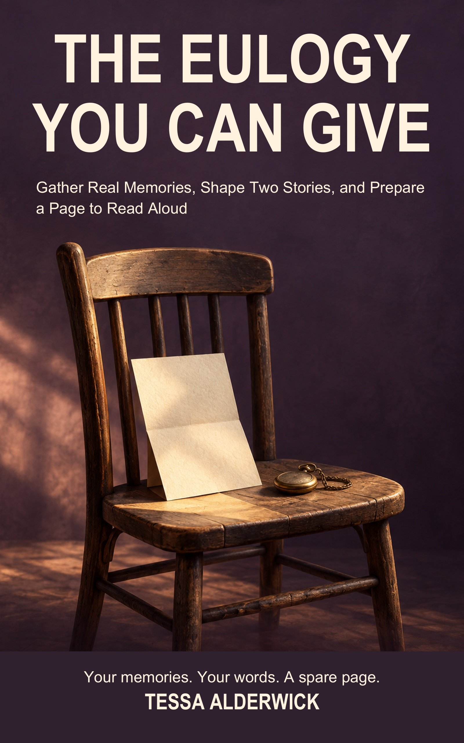 Cover: The Eulogy You Can Give